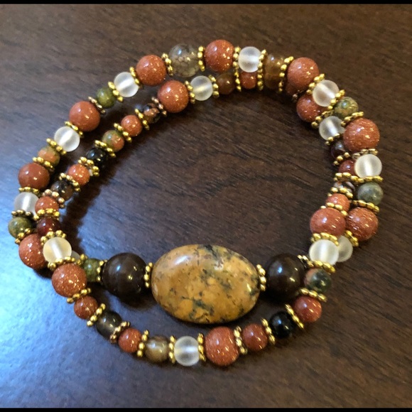 Genuine Gemstone Bracelet - Picture 5 of 6